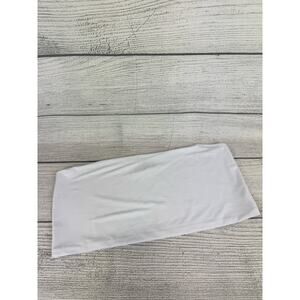 Eloquii Plus Size White Strapless Tube Top Size 26